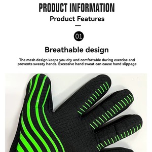 Suministros de fútbol Entrenamiento Antideslizante Guantes de portero para adultos Niños Guantes deportivos de fútbol de látex resistentes al desgaste Protección para los dedos - Product Image 3