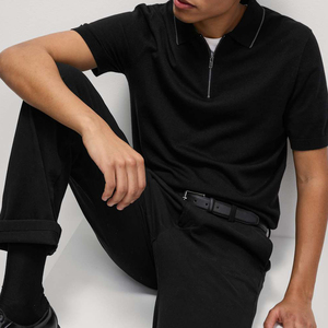 Polos de talla grande para hombre, tejido de punto de algodón, logotipo personalizado, proveedor OEM, estilos informales y de negocios, disponibles a granel - Product Image 4