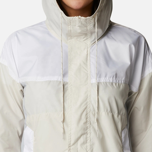Wholesale Custom <b>Plus</b> <b>Size</b> Waterproof Breathable Quilted Windbreak <b>Rain</b> Resistant Outdoor <b>Jacket</b> Hood for Women Cheap Price OEM - Product Image 4