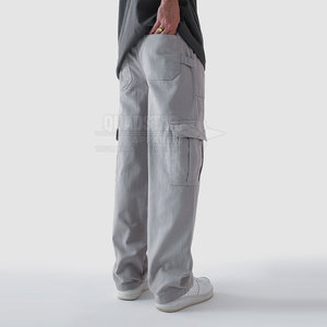 High Quality Custom Design <b>Men</b> Casual <b>Cargo</b> <b>Trousers</b> <b>Lightweight</b> 100% Cotton Eco-Friendly Breathable - Product Image 4