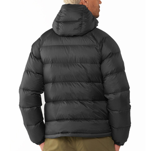 Venta al por mayor logotipo personalizado OEM estampado invierno algodón abrigo burbuja chaqueta hombres de gran tamaño al aire libre hombres Puffer chaquetas y abrigos chaqueta de nieve - Product Image 3