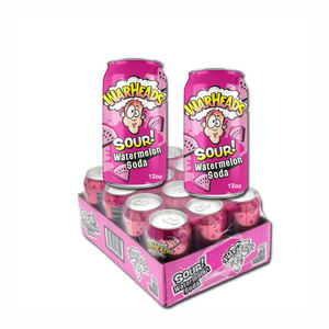 Warheads Sour Black Cherry Soda 355ml Carbonato a granel - Product Image 1
