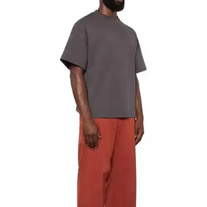 เสื้อยืดผู้ชายไซส์ใหญ่ ผ้าฝ้าย 100% แห้งเร็ว ระบายอากาศดี ดีไซน์สวยทันสมัย ทนทาน สไตล์ยอดเยี่ยม รุ่นใหม่ล่าสุด - Product Image 2