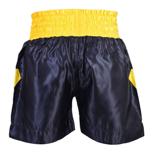 Pantalones cortos de boxeo de servicio OEM para adultos logotipo personalizado impreso transpirable ligero lucha MMA pantalones cortos de entrenamiento para hombres - Product Image 3