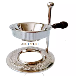 Quemador de incienso brillante de material macizo de latón dorado moderno con decoración de Metal de acero nuevo elegante con la última mesa - Product Image 6