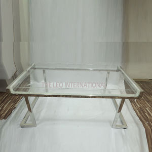 โต๊ะกาแฟกลางโต๊ะทำจากอลูมิเนียมหล่อเฟอร์นิเจอร์เฟอร์นิเจอร์ตกแต่งล็อบบี้ตกแต่งบ้าน - Product Image 5