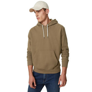 Sudadera con capucha de lana para hombre personalizada, sudadera de lana gruesa y cálida, sudaderas con capucha serigrafiadas, Sudadera con capucha térmica personalizable para hombre - Product Image 3
