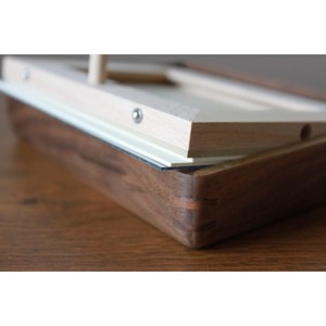 กรอบรูปทำจากไม้ขัดเงาด้วยมือมีมุมโค้งมนเหมาะสำหรับตกแต่งบ้านสำนักงานและของขวัญสำหรับเพื่อนที่ดีที่สุดดีไซน์ใหม่ - Product Image 3