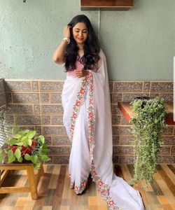 New Latest Rich Look Saree with Unstitched Blouse Lowest Price <b>Market</b> Surat Gujarat Ethnic Garment Garment - Product Image 3