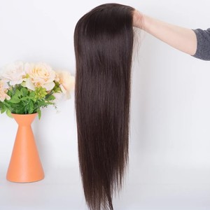 Haute qualité femmes pré-plumé vague de corps dentelle perruques de cheveux humains délié naturel soie Base fermeture comprend bébé hair-Remy cheveux - Product Image 6