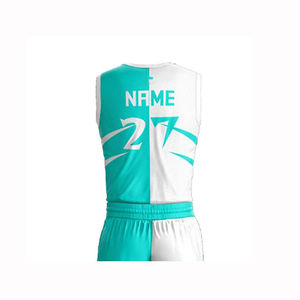 Uniforme de basket-ball Bsci en polyester, vêtements de sport respirants pour jeunes, ensembles personnalisés, Offre Spéciale avec logo imprimé, vente en gros - Product Image 6