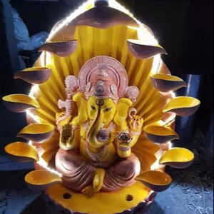 2025 fabricante mundial estatua decorativa Ganpati Shivji fuente de caída de agua interior al mejor precio - Product Image 1