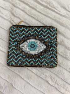 Petite pochette à bandoulière tendance pour téléphones portables Portefeuille porte-monnaie perlé avec poche à bandoulière Sacs à main et pochette - Product Image 2