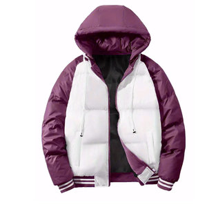 2025 Nueva chaqueta de invierno de burbujas ultraligera para hombre, ropa de abrigo a prueba de viento con capucha, chaqueta acolchada, chaqueta de invierno - Product Image 6
