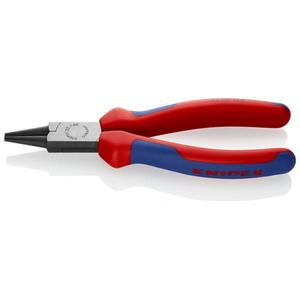 Alicates de punta redonda Knipex, negros, atramentizados, con cabeza pulida y mangos multicomponentes - Product Image 1