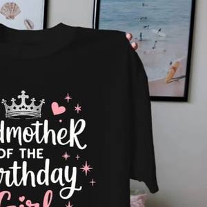 เสื้อยืดวันเกิดผู้หญิงแฟชั่นใหม่ ราคาถูกจากโรงงาน คุณภาพเยี่ยม ระบายอากาศได้ดี รับสกรีนโลโก้/สีตามสั่ง เสื้อยืดวันเกิดผู้หญิงสุดฮิต - Product Image 3