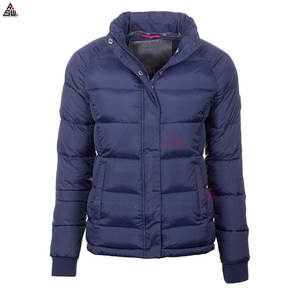 Top vente imprimé conception coton tricoté toile femmes doudoune respirant coupe-vent vêtements d'hiver nouveauté - Product Image 4