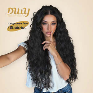 DWY High Quality Jet Black Front <b>Afro</b> Synthetic <b>Wig</b> Small Heat Resistant Glueless Premium Jet Black Front <b>Afro</b> Synthetic <b>Wig</b> - Product Image 1