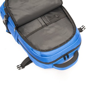 Sac à dos de randonnée, bretelles réglables, unisexe, gris, matière PU, minimaliste, multifonctionnel, léger - Product Image 6
