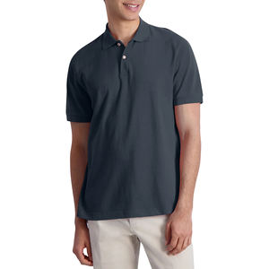 Venta caliente Polos de los hombres de gran tamaño de punto Mujer 100% algodón verano humedad bordado deportes Golf Polo camiseta - Product Image 5