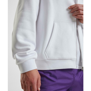 Vente en gros de sweat à capuche zippé à manches longues surdimensionné tendance pour hommes 100% coton à séchage rapide avec logo personnalisé et commandes en gros de broderie - Product Image 6