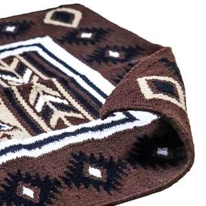 Couverture de selle occidentale tissée à la main laine Premium Durable confortable Style Cowboy équipement traditionnel parfait pour le rodéo équestre - Product Image 5