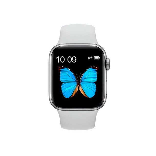 Myrva Smartwatch T500 Plus White Fitness Tracker For Men Women Outdoor Sports Watch With Heart Rate Monitor Waterproof