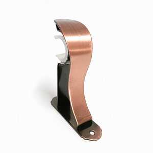 Soporte Moderno de Montaje con Brida de Hierro Antioxidante para Barra de Cortina, Accesorio para Herrajes de Cortina - Product Image 6