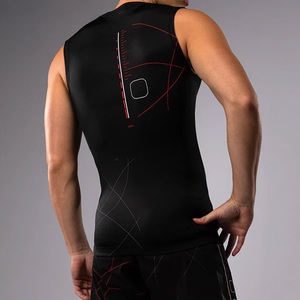 Custom MMA BJJ sin mangas de compresión Top ropa de entrenamiento de gimnasio ropa OEM - Product Image 2