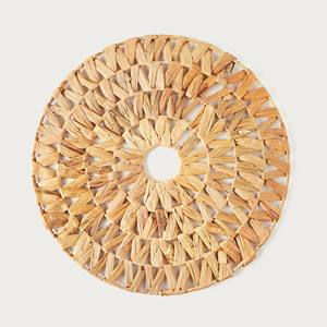 Great quality natural wedding charger plates wholesale table accessories water hyacinth <b>place</b> <b>mat</b> - Product Image 1