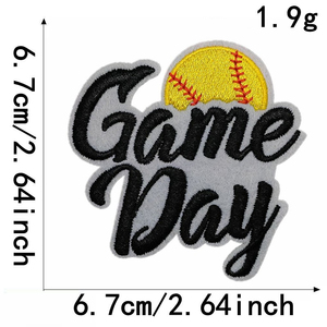 Parche de Fieltro Ecológico Bordado con Logotipo de Equipo de Fútbol Personalizado, con Reverso Termoadhesivo para Ropa, Gorras y Zapatos - Product Image 5