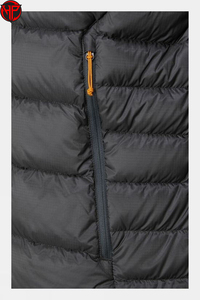 Veste d'hiver légère pour homme, style décontracté, avec options de logo personnalisé, rembourrage en duvet, pour l'extérieur - Product Image 2