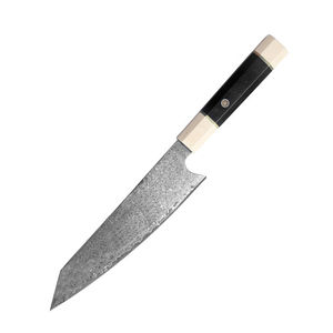 มีดเชฟเหล็กดามัสกัสด้ามจับมีดเชฟด้ามมีดสแตนเลสงานบริการ OEM ตามสั่ง - Product Image 1