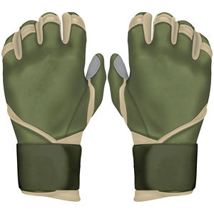 Gants de MMA avec logo personnalisé pour l'entraînement des jeunes Gants de frappeur de baseball respirant avec paume en cuir Gants pour hommes Oem personnalisés - Product Image 1