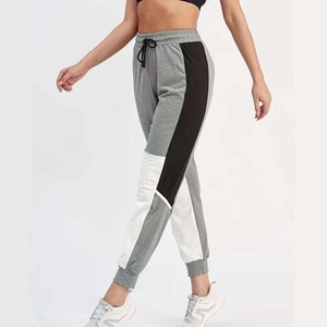 Pantalon de jogging cargo pour femme, taille mi-haute, style uni, devant plat, en mélange de coton, respirant et à séchage rapide, collection hiver 2026 - Product Image 4
