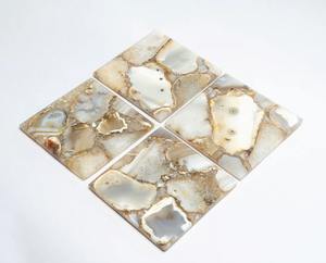 ชุดจานรองแก้วและจานอะเกตสั่งทำพิเศษ ดีไซน์รักษ์โลก สำหรับการจัดเลี้ยงระดับไฮเอนด์และบรรจุภัณฑ์ของขวัญ พร้อมผิวขัดเงา - Product Image 5