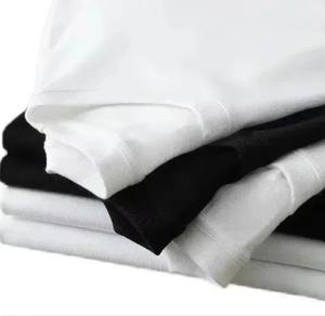 Personnalisé en gros de haute qualité mousse impression t-shirt 100% coton unisexe col rond surdimensionné t-shirt hommes bouffant impression t-shirt - Product Image 3