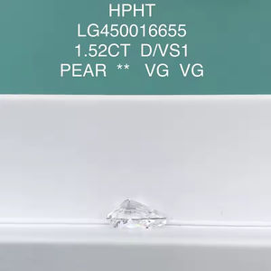 Rond Brillant Coupe 1.5ct Cvd Lab Grown Diamond Hpht Bon Prix IGI Certificat Diamant Cadeau De Noël Bijoux - Product Image 2