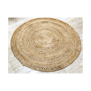 Eco Friendly Handcrafted Jute <b>Rugs</b> Durable Natural Fiber Carpet for Home and Office <b>Spaces</b> - Product Image 2
