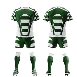 Tenues de rugby personnalisées PIHA SPORTS, logo personnalisé, impression sérigraphique, tissu respirant réversible, pour hommes, usage estival, sportif. - Product Image 3