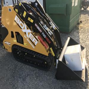 Haute qualité 700HDX Mini Skid Steer Loader Boxer chargeur sur chenilles avec pompe avant et chargeur de tracteur à vendre - Product Image 1