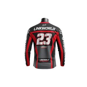 Personnalisable Adulte Full Laced Couture Patron Mesh Brodé Logo Team Jersey pour Joueurs de Hockey sur Glace - Product Image 3