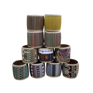 UNIQUE STYLE SEAGRASS BASKET WITH STRIPPED CLOTHES OUT SIDE NATURAL <b>BLIND</b> BASKET MADE in VIETNAM WITH CHARM PATTERN - Product Image 5