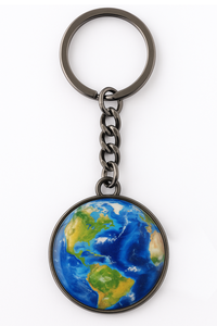 ของที่ระลึกจักรวาลนอกโลกโลหะดาราศาสตร์พวงกุญแจดาวเคราะห์พิมพ์ลายตามสั่ง - Product Image 2