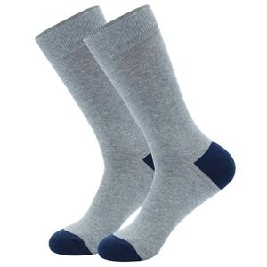 Chaussettes pour hommes, chaussettes habillées respirantes pour hommes, rayées colorées, en coton peigné avec motif amusant, chaussettes décontractées respirantes et cool - Product Image 4