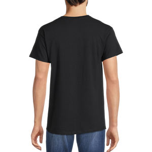 100% เสื้อยืดผ้าฝ้ายพิมพ์ลาย DTG สีพื้น220g สำหรับผู้ชายทันสมัยดีไซน์ใหม่ - Product Image 2