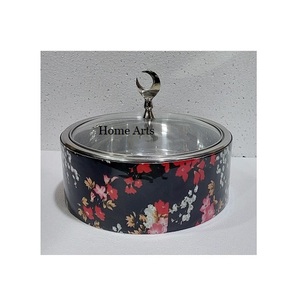 Casserole de travail en bois et vadrouille au design attrayant avec couvercle en verre marmite de forme ronde pour événement spécial - Product Image 5