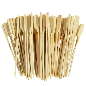 Brochettes en bambou Teppo en forme de pistolet-Bâtonnets de barbecue naturels pour choix de viande et de nourriture | Brochettes de barbecue en gros - Product Image 5