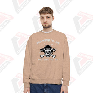 Sweat-shirt d'hiver pour homme ultra doux et personnalisable, en polaire polyester/coton respirant et imperméable, tissu 380g - Product Image 4