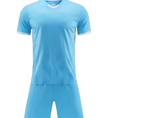 Camiseta de fútbol para hombres con logotipo de nombre de equipo Servicio OEM personalizado para hombres Mujeres Jóvenes Niños-Uniformes de equipo únicos de corte automatizado - Product Image 5